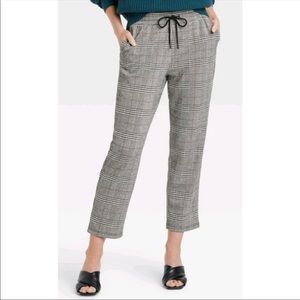 A New Day Target Plaid Ankle Pull On Pant
